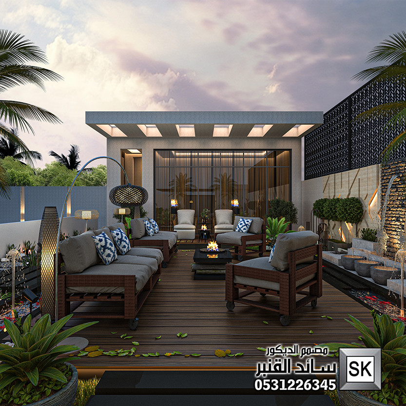 تصميم و تنفيذ إستراحات في الرياض 0531226345