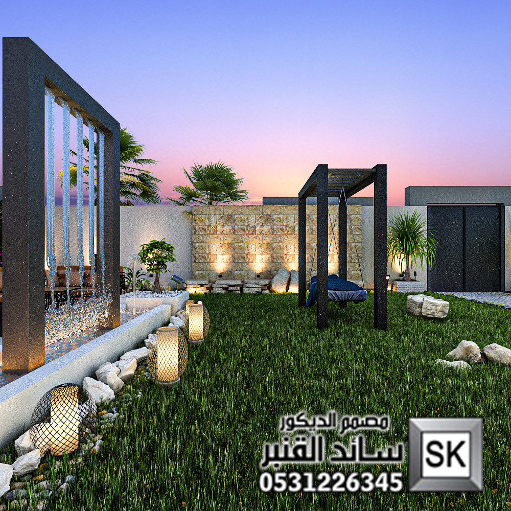 مصمم لاندسكيب إستراحات و مزارع في الرياض 0531226345