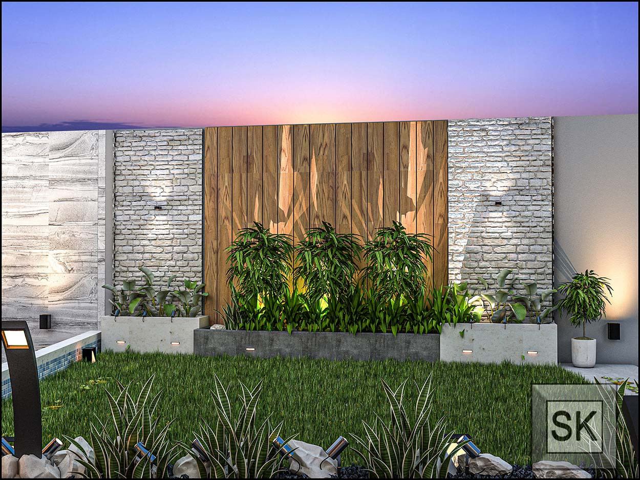 مصمم لاندسكيب شاليهات في جدة 0531226345