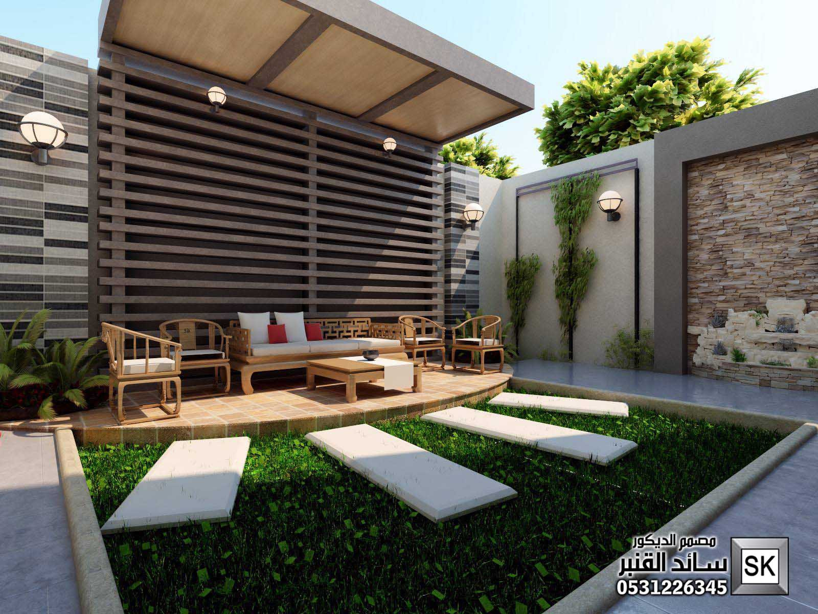 مصمم حدائق محترف في السعودية 0531226345