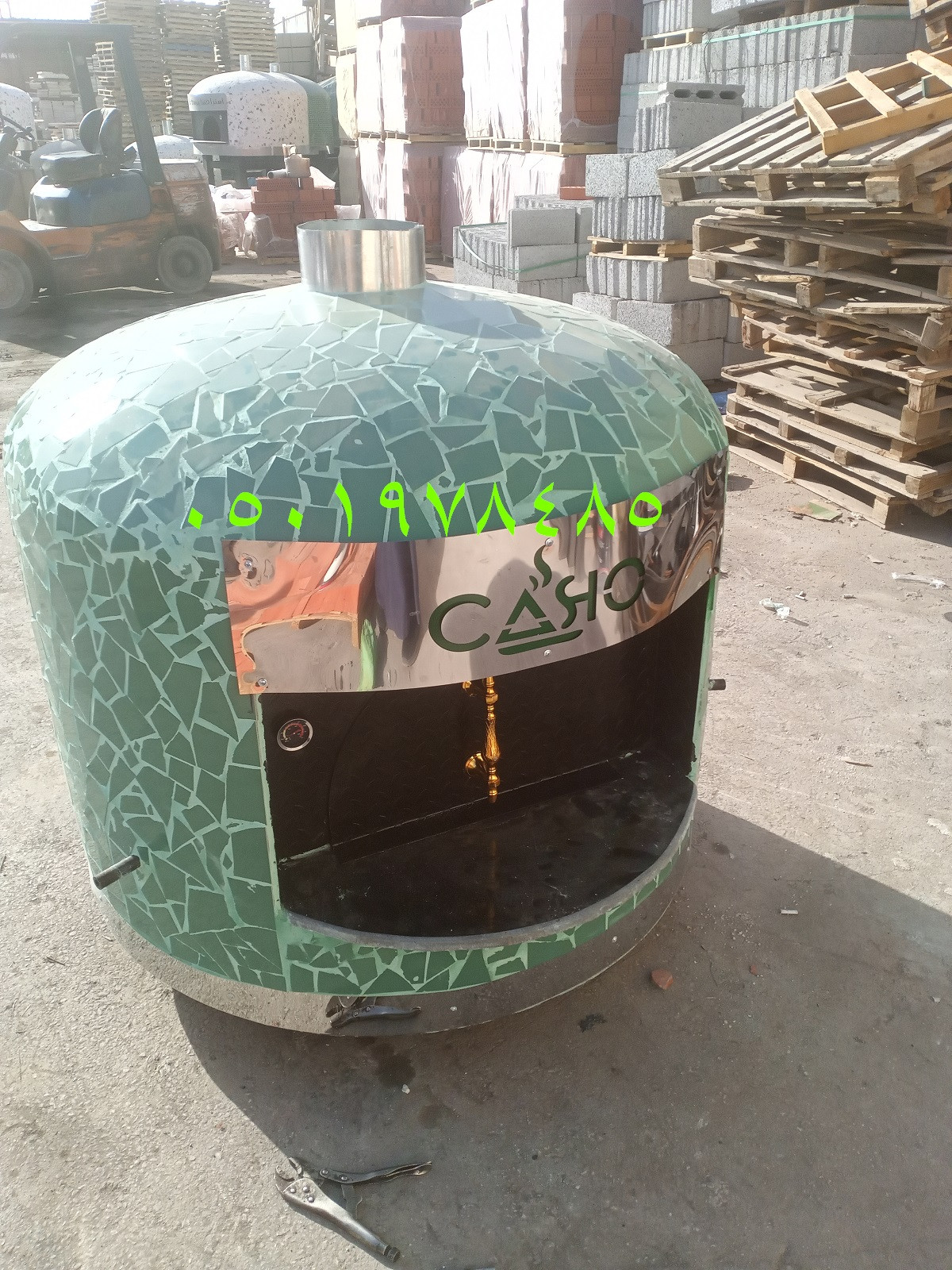 فرن بيتزا نابولي غاز