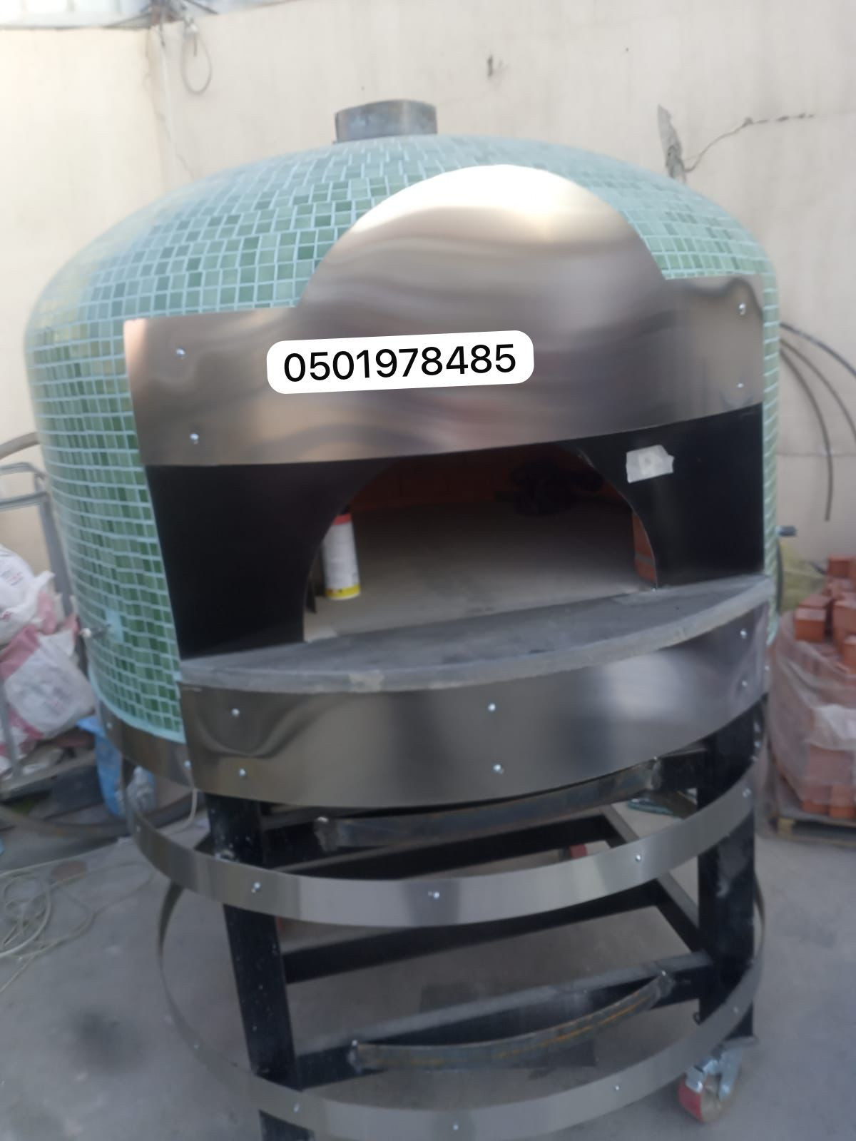 فرن بيتزا نابولي غاز