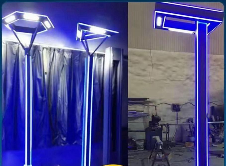 انارة واعمدة ديكوريه واعمدة شوارع وكشافات وفوانيس ومجسمات جماليه