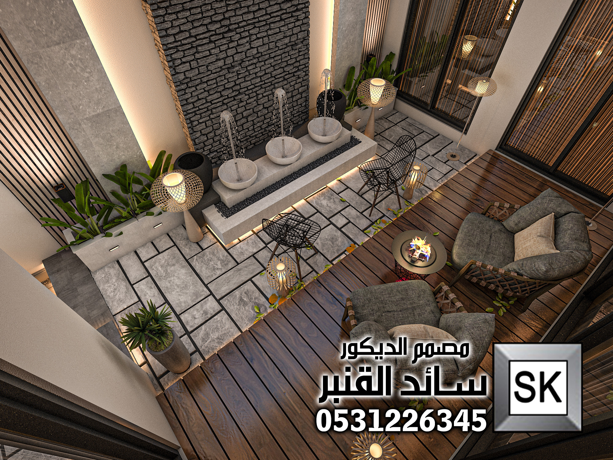 تشطيب حدائق منزلية في الرياض 0531226345