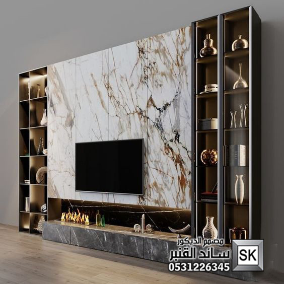 تشطيب جدران تلفاز في الرياض 0531226345