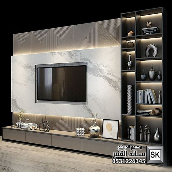 جدران تلفاز فخمة للمجالس و الصالات في الرياض 0531226345