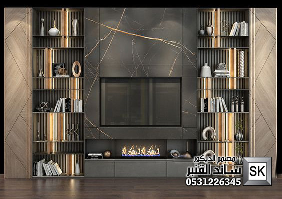 جدران تلفاز فخمة للمجالس و الصالات في الرياض 0531226345