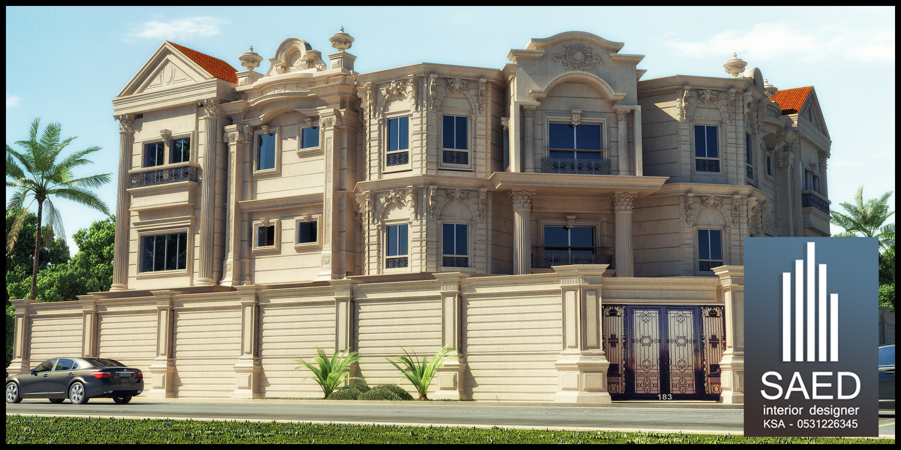 مصمم واجهات خارجية في الرياض 0531226345