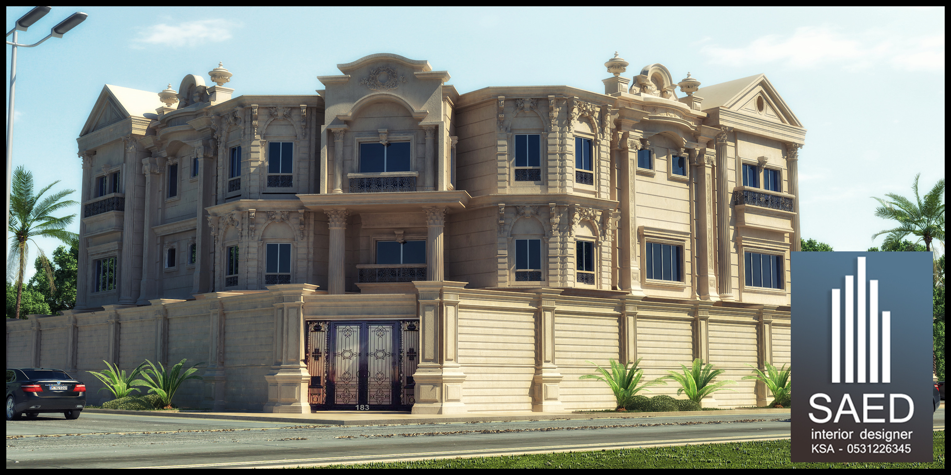 مصمم واجهات خارجية في الرياض 0531226345