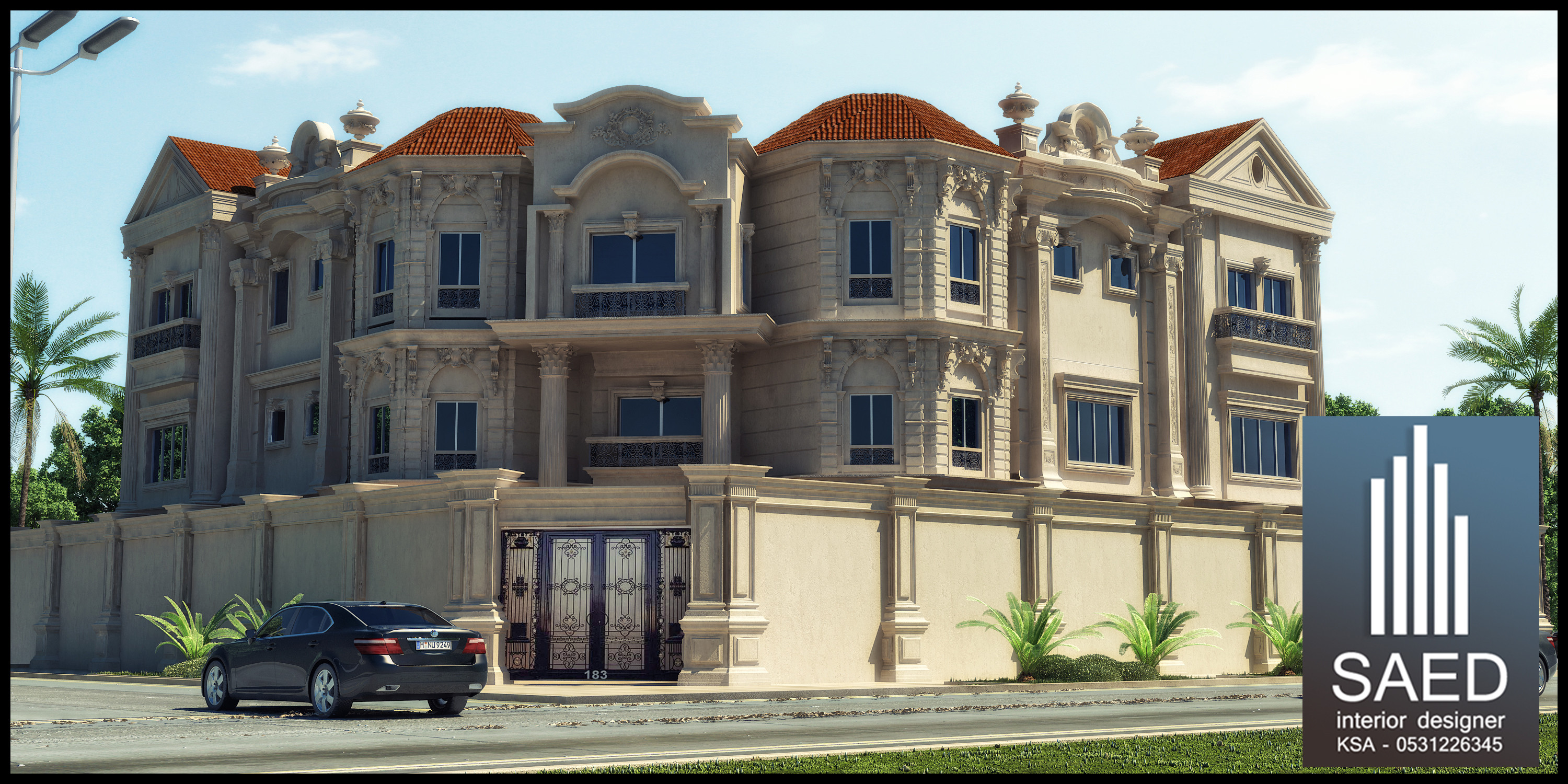 مصمم واجهات خارجية في الرياض 0531226345