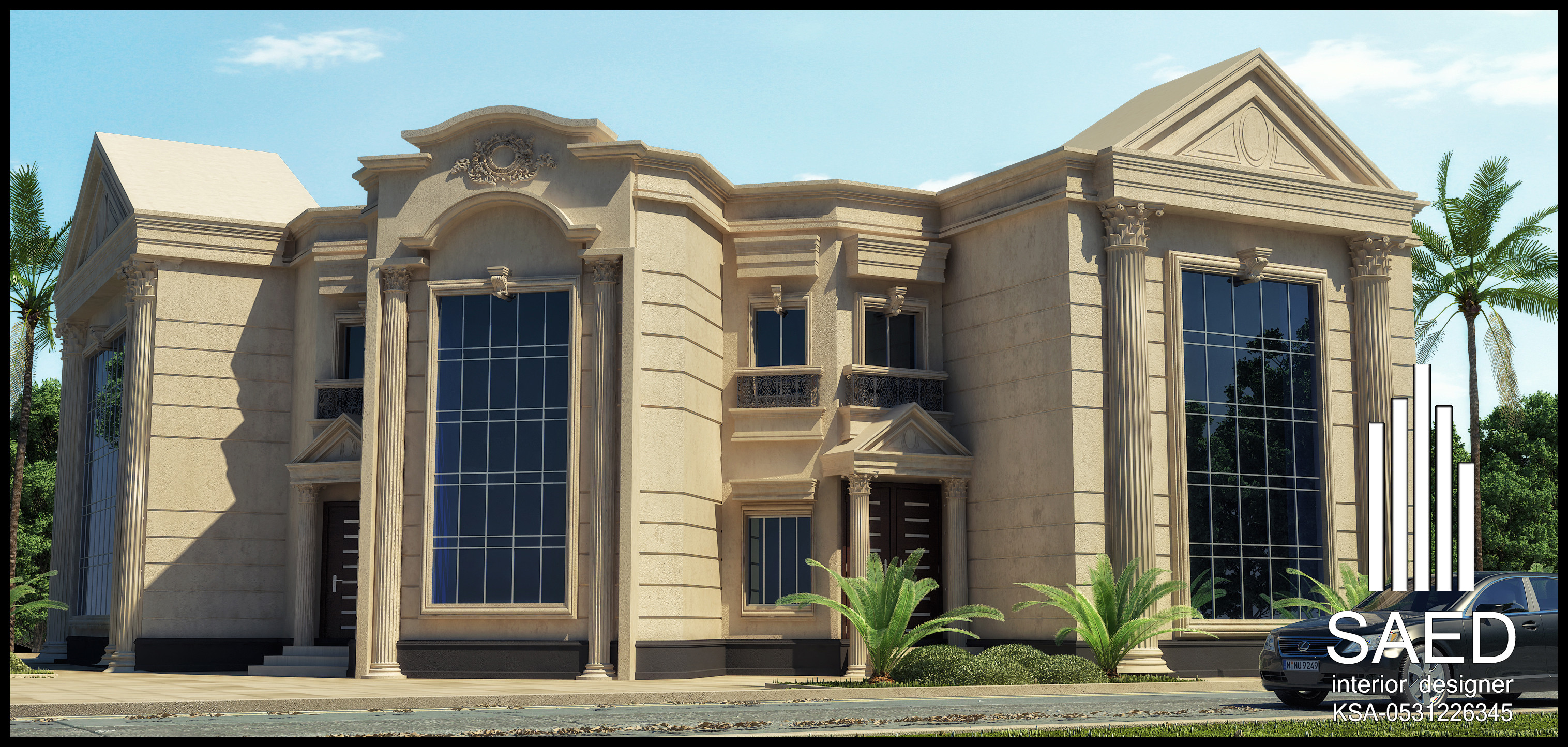 مصمم واجهات خارجية في الرياض 0531226345