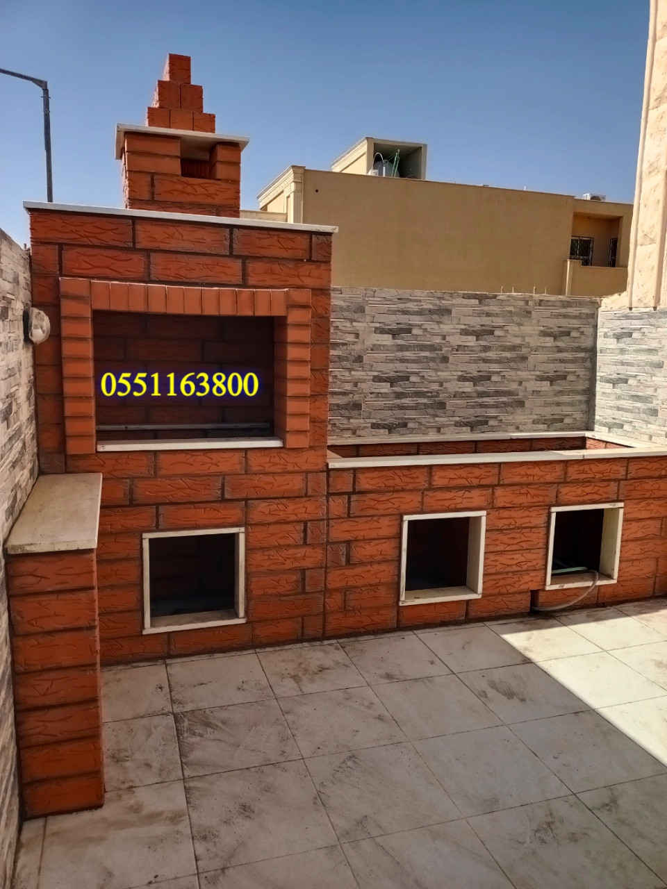 شوايات الطوب الحراري تُستخدم في المطاعم والاستراحات