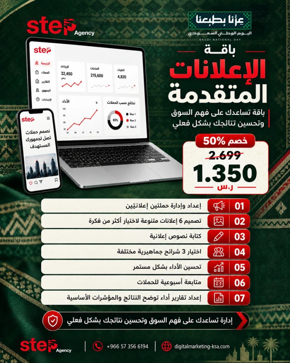 استثمر في الإعلان… وخَلّ النتائج تتكلم.