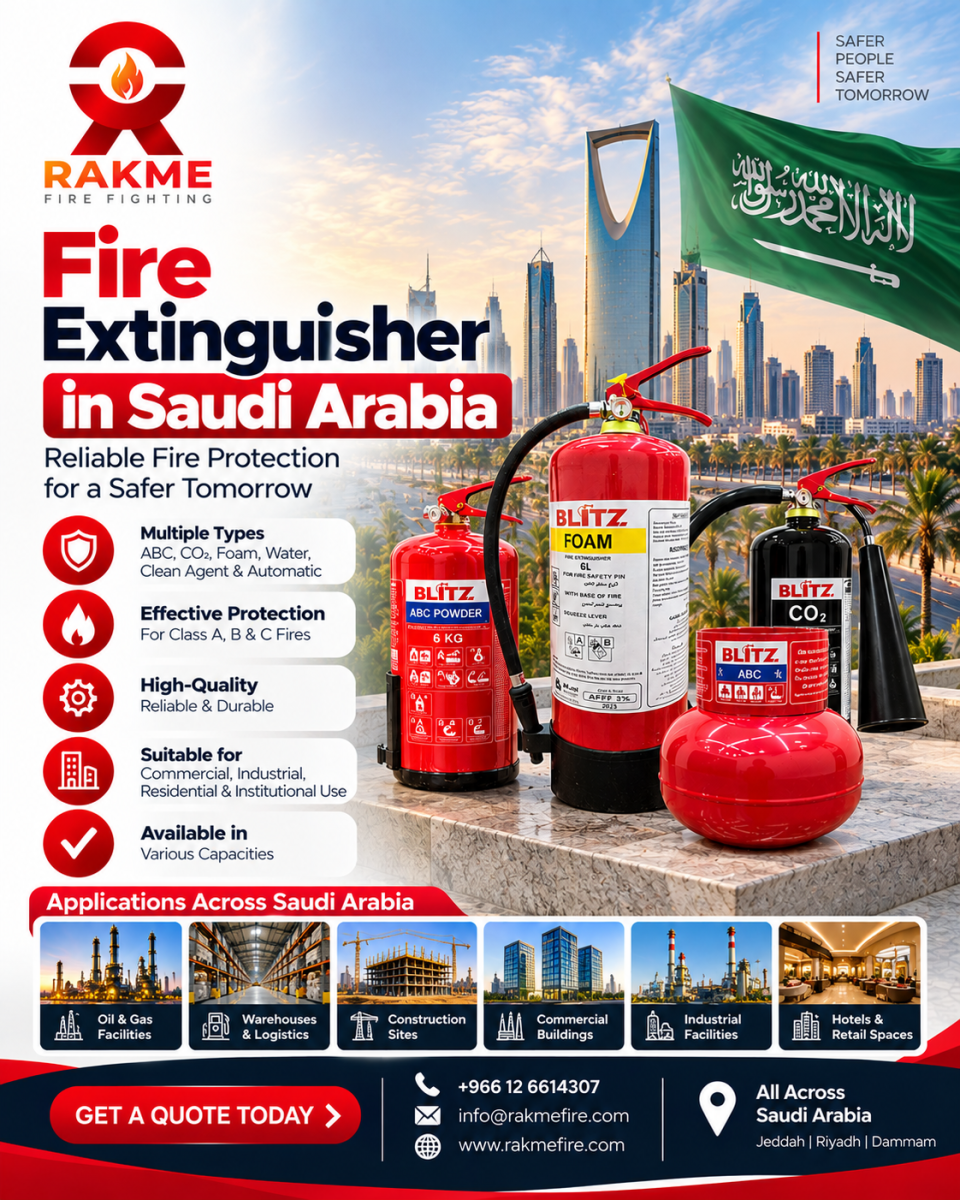 Fire Extinguisher in Saudi Arabia