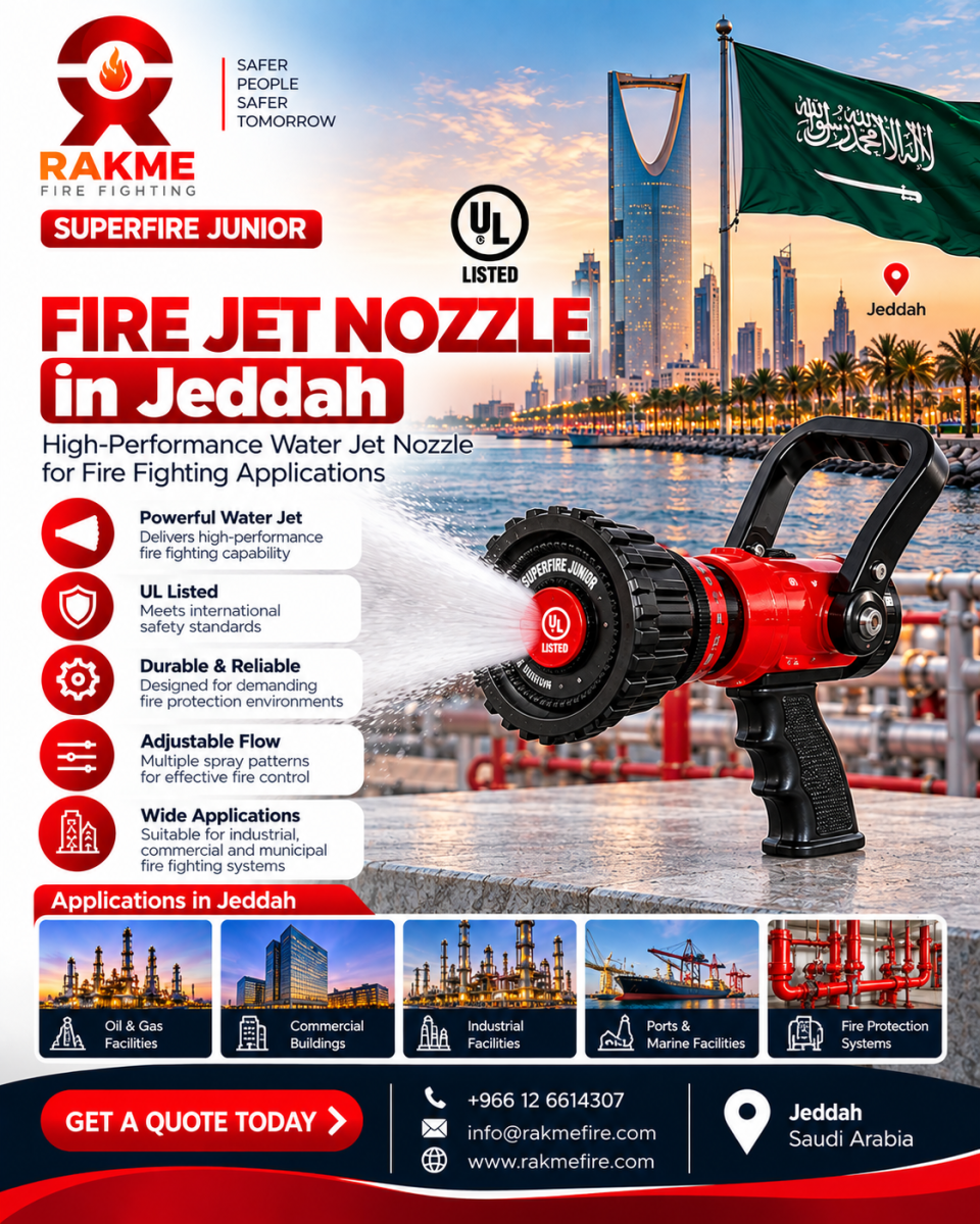 Fire Jet Nozzle in Jeddah