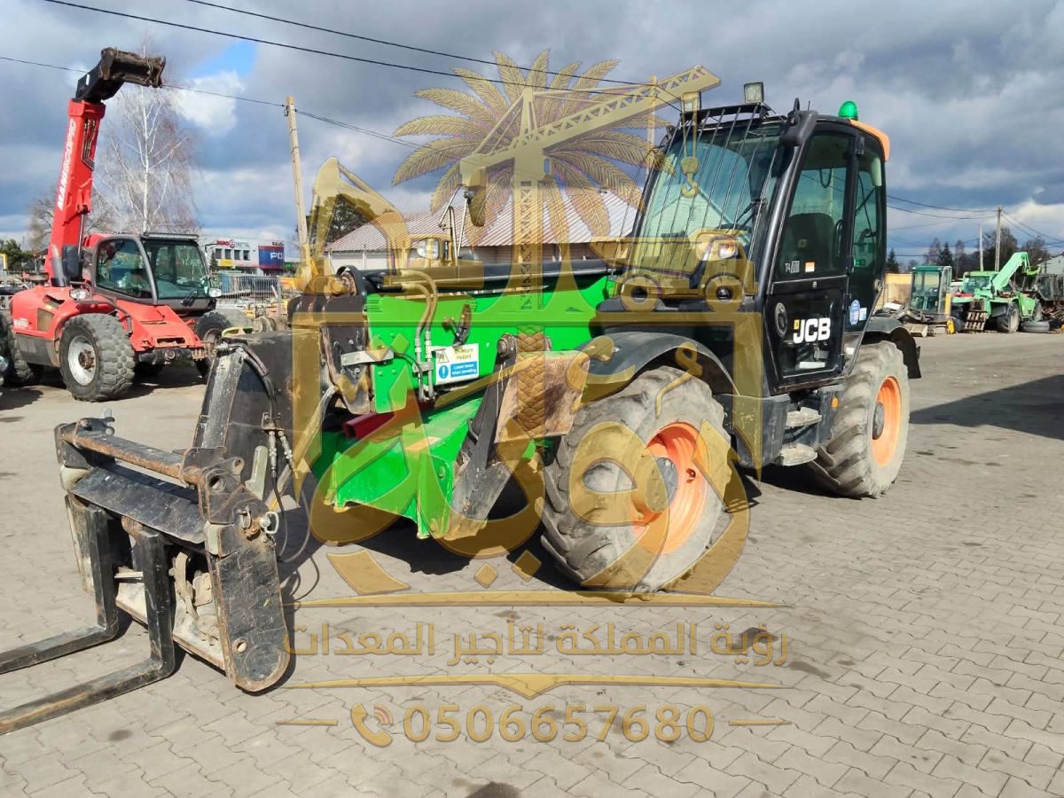 تليهندر 4طن/17م للإيجار في المبرز والقطيف | رافعة تلسكوبية | Telehandler