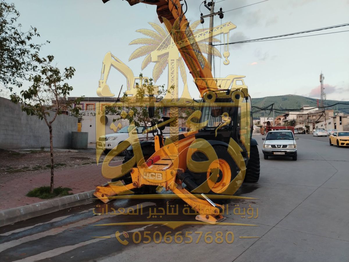 تليهندر 4طن/17م للإيجار في المبرز والقطيف | رافعة تلسكوبية | Telehandler