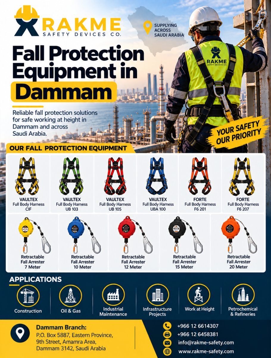 Fall Protection Equipments in Dammam