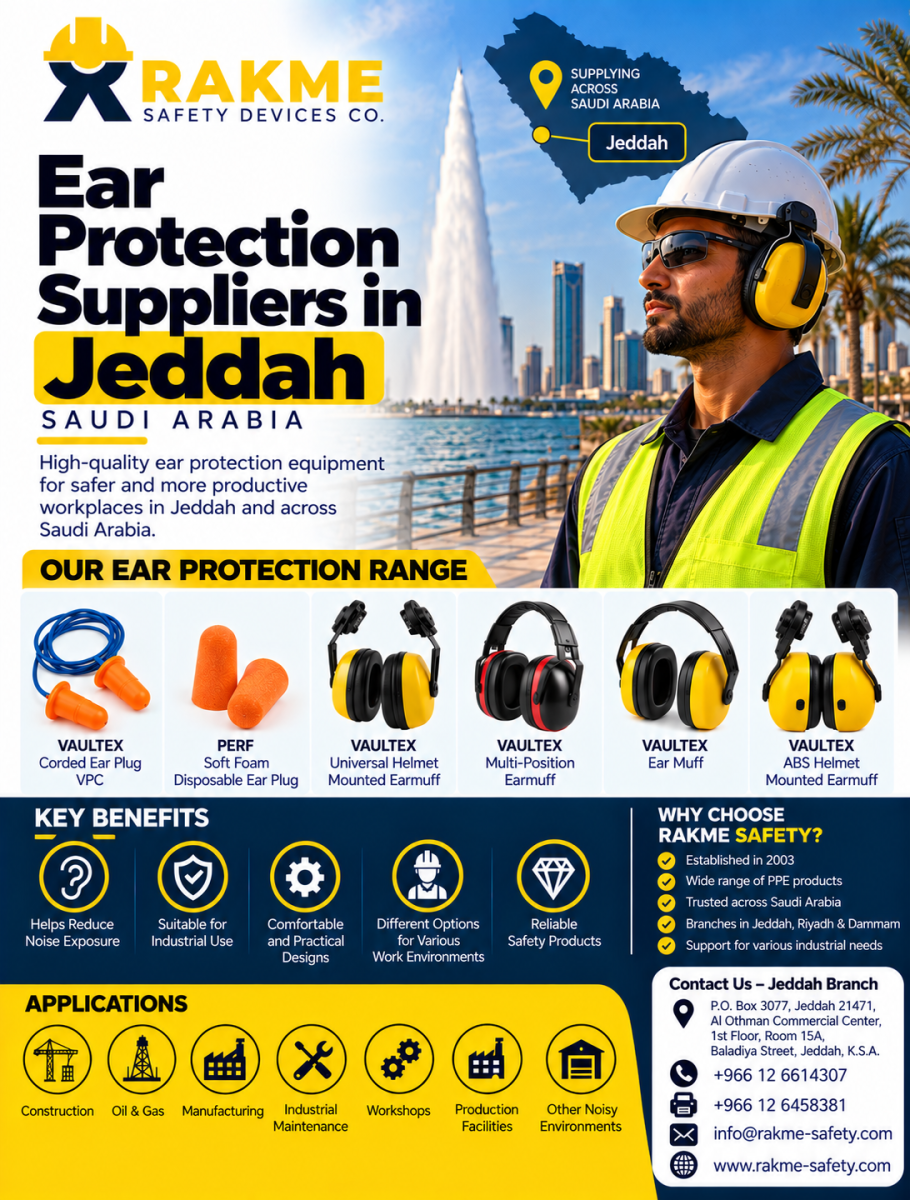 Ear Protection Suppliers in Jeddah