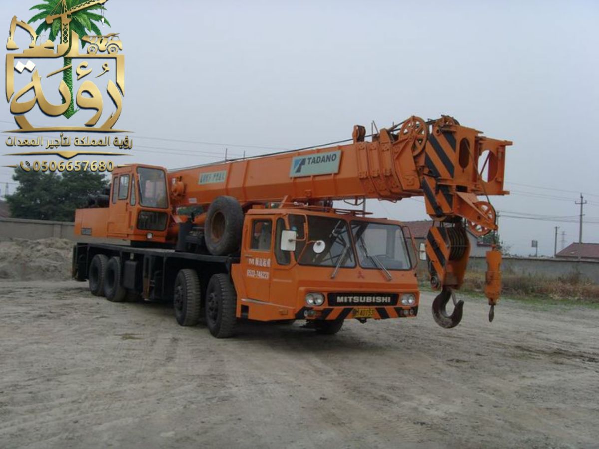 كرين 100طن للإيجار في المبرز والقطيف | رافعة | Mobile Crane