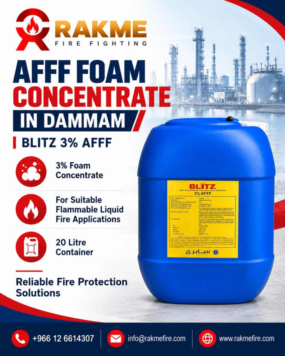 AFFF Foam Concentrate in Dammam